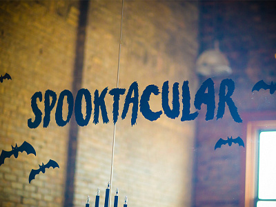 Spooktacular Window Graphics