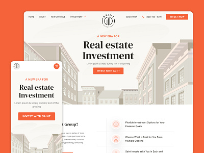 Real Estate - Landing Page Design