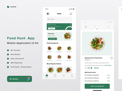 Food Hunt - Online Food Order Mobile Application