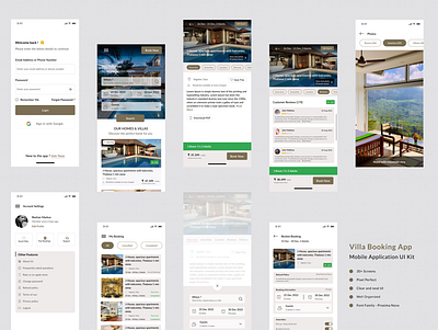 Hotel Booking Application figmacommunity graphic design hotel booking ui uiux