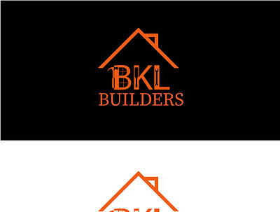 BKL BUILDERS branding design illustration logo typography vector