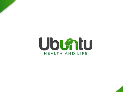 UBUNTU HEALTH branding design illustration logo typography vector