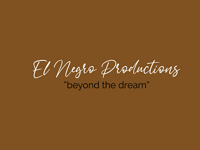 EL Negro Productions 