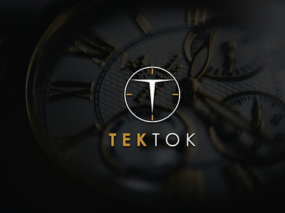 TEKTOK app branding design illustration logo typography vector