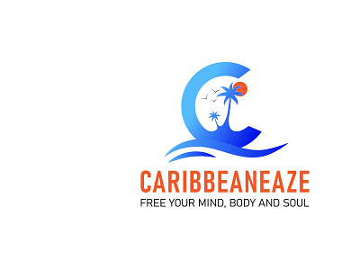 CARIBBEANEAZE app branding design graphic design illustration logo typography ui ux vector