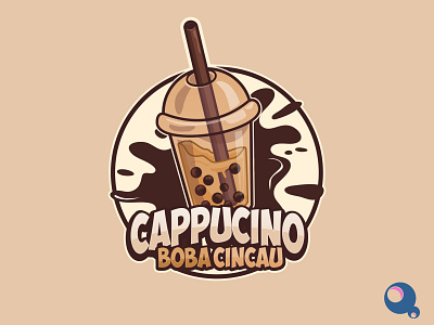 capucino boba 3d animation branding design graphic design illustration logo motion graphics ui vector