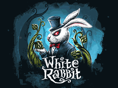 White Rabbit alcohol animal aroma beer bottle brand brewer brewery hole hops rabbit