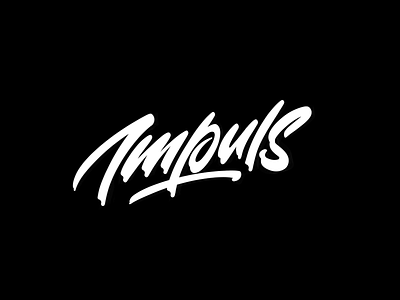 impuls branding calligraphy design handlettering lettering logo typography