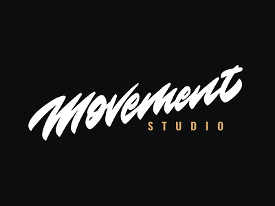 movement branding calligraphy design handlettering lettering logo typography