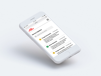 Toronto Transit Commission (TTC) Mobile Website Redesign