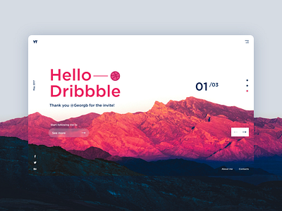 Hello Dribbble!