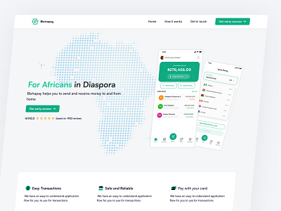 Fintech Landing Page - BistraPay design figma fintech figma fintech landing page fintech ui ux fintech user interface fintech ux fintech web design ui ui ux web design