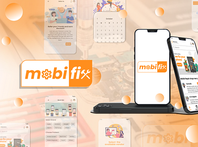 Mobifix 3d branding design erepair graphic design illustration logo mobile mobile online phone repair mobile repair online mobile repair phone product design ui ui design ui ux design user interface ux ux design vector