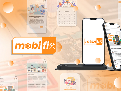 Mobifix 3d branding design erepair graphic design illustration logo mobile mobile online phone repair mobile repair online mobile repair phone product design ui ui design ui ux design user interface ux ux design vector