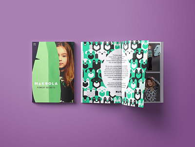 Printed brand catalogue catalogue graphic design print