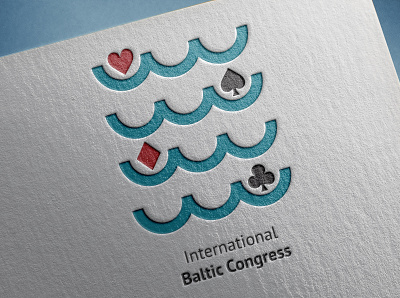 Logo design for International Baltic Congress branding graphic design logo