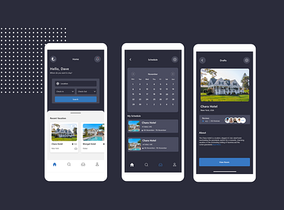 Home app app design graphic design ui