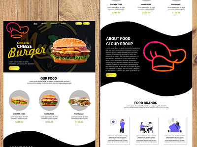 food web design design graphic design ui ux web design