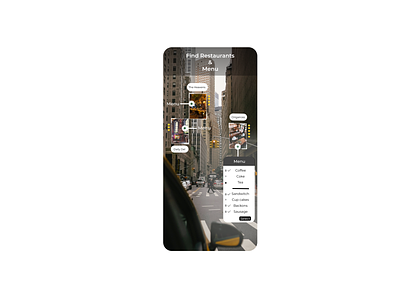 AI Restaurant Scanner App (Idea) ai app case study design idea mobile design restaurant app scanner ui uiux ux