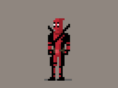 Deadpool deadpool marvel movies pixel pixel art ryan reynolds