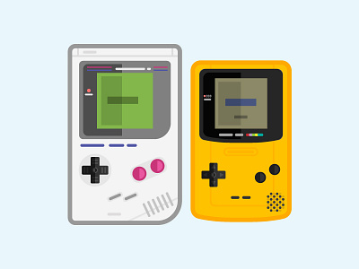 Nintendo Gameboy by Pixelwolfie on Dribbble