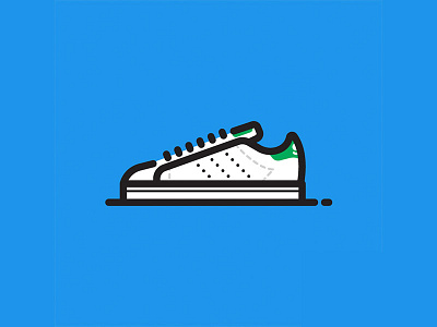 Stan Smith adidas illustration illustrator line art logo shoes sneakers stan smith stansmith vector