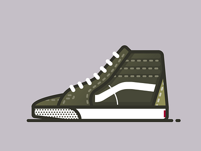 Vans Vector Illustration Shoes designs, themes, templates and downloadable  graphic elements on Dribbble