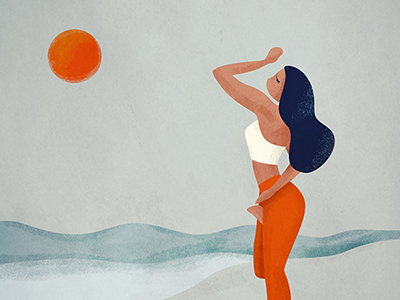 yoga by joicyzhang on Dribbble