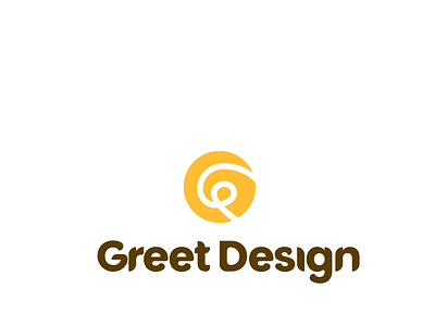 Greet Design Modern Simple Logo branding graphic design logo