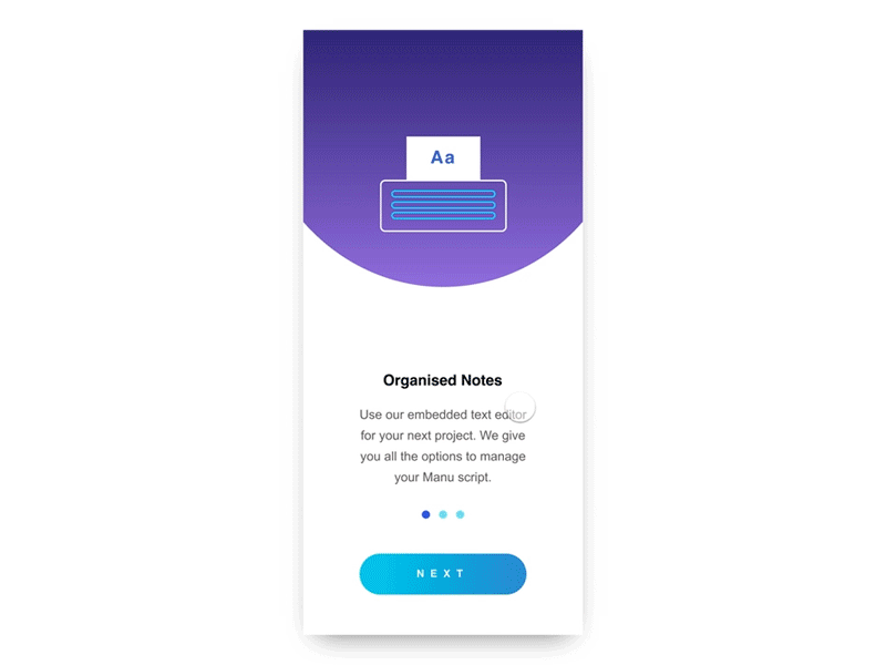 Ixd Onboarding card design invision studio onboarding screens design