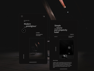 Black is Love UI/UX Desing by Arshan Sayed on Dribbble