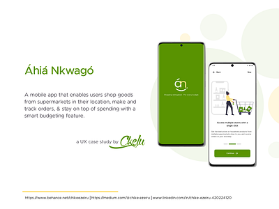 UX Case Study: Áhiá nkwagó mobile app