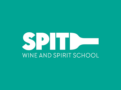 Spit Wine and Spirit School branding
