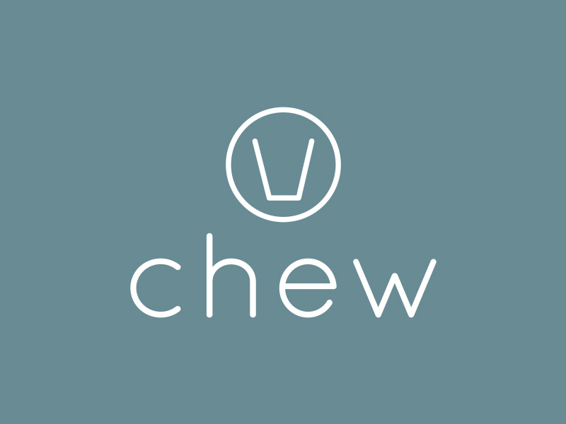 Chew Logo by damien stokes on Dribbble