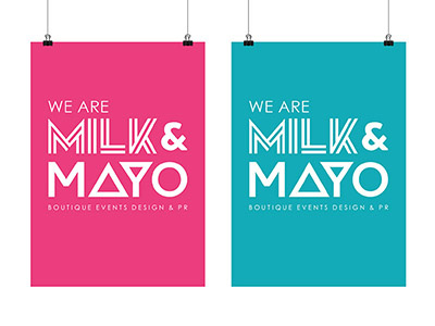 Milk&Mayo branding brand design graphic id logo