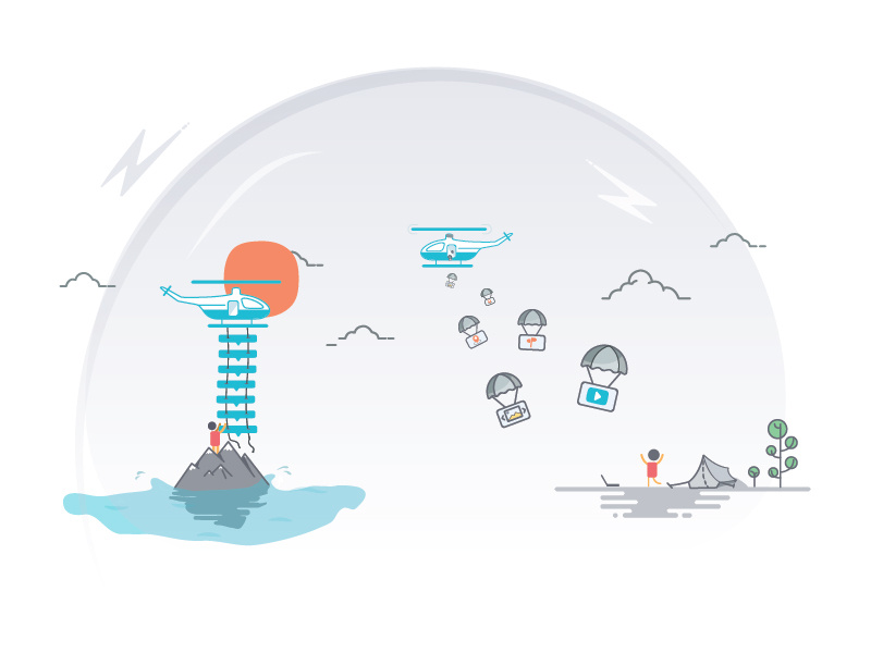 Onboarding illustration for Home page on-board welcome illustration on-boarding