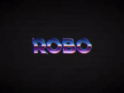 Robo mosh old photomosh retro text tv