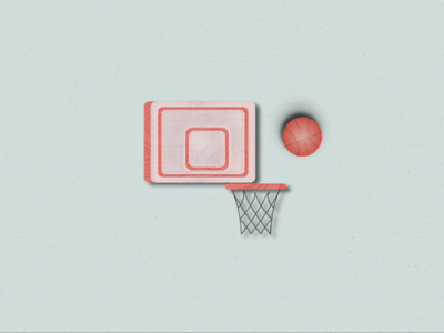 Basketball ball basketball hoop