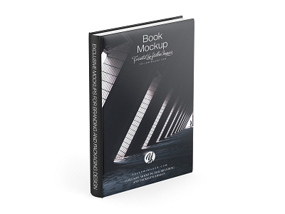 Hardcover Book Mockup 3d book branding design graphic design hardcover mockup smart object template