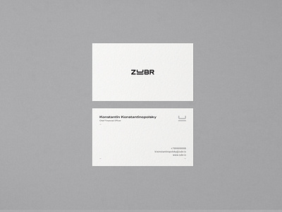 ZUBR Business Card