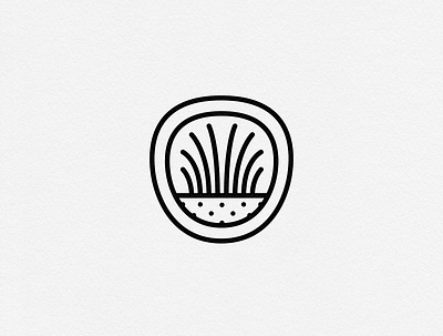 Organic Icon brand branding icon logo monogram organic