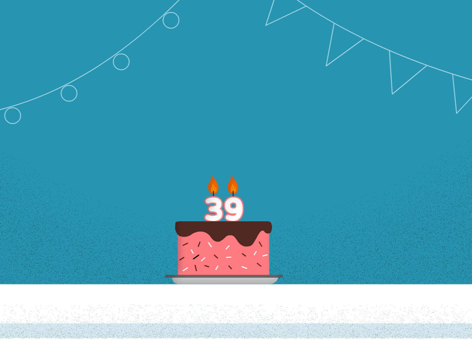 My 39 birthday 2020 animation birthday cake character corona corona virus design funny illustration vardi yair