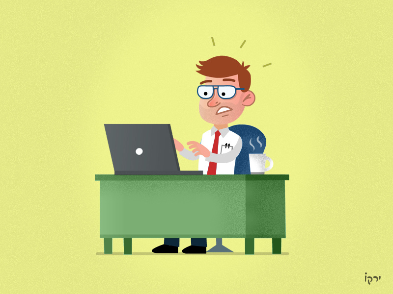 What happened?!?!? by YARKO- Yair Vardi on Dribbble