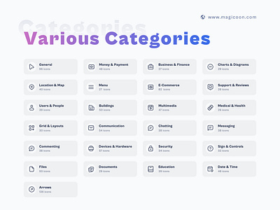 25 Various Categories