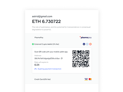 Request Fund Screen bitcoin blockchain crypto crypto currency cryptocurrency dapp eth ethereum external funds payment qr qr code request system wallet wallet app