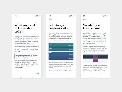 How To Work With Colors accessibility background color theme color theory colors colorscheme colorswatch colours contrast contrast ratio header layout spacing typography whitespace