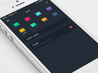 Ui Notepad add colorful dark flat icons note