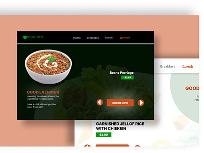 Integrifood Fopod delivery website design