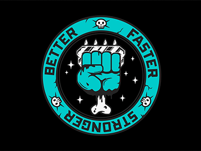 Bigger Stronger Faster 062414 by Brad Dugdale JrJr on Dribbble