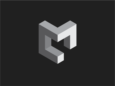 Christopher Murphy - Brand Logo geometric graphic design logo monochromatic